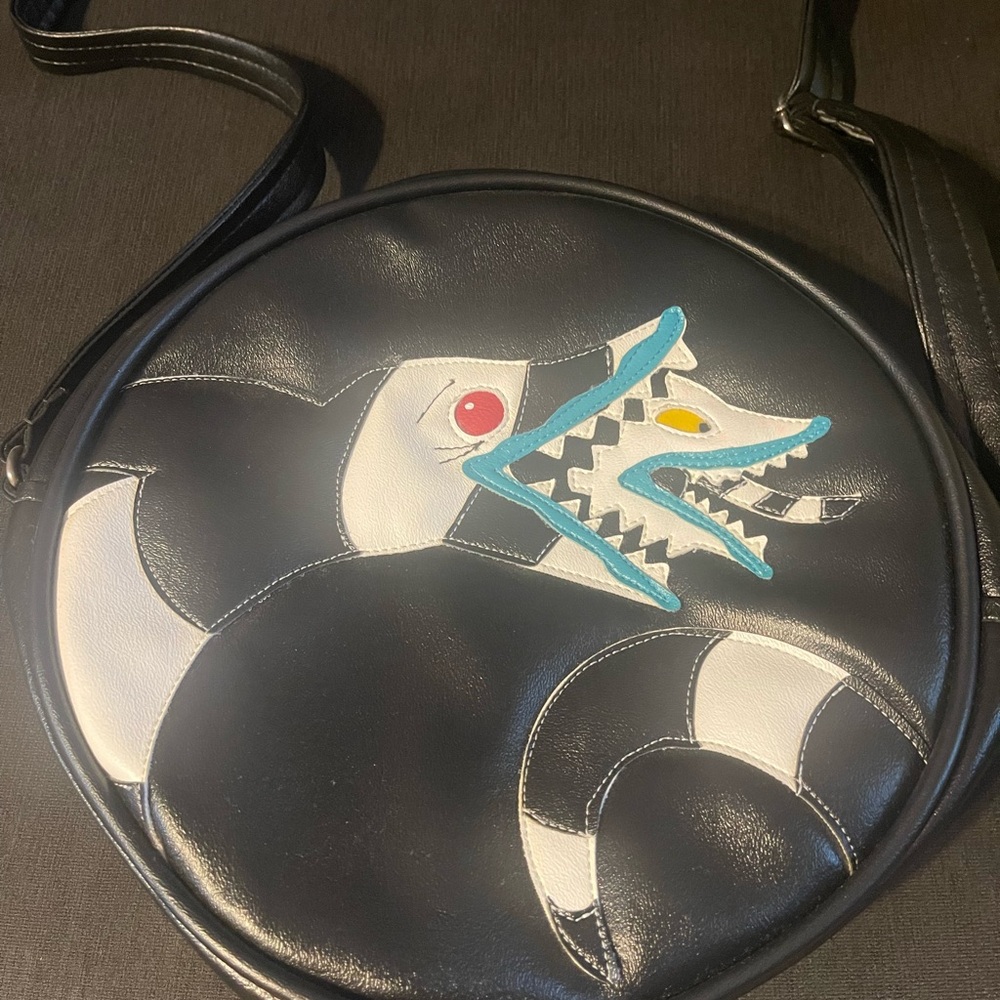 Beetlejuice sandworm Crossbody Bag